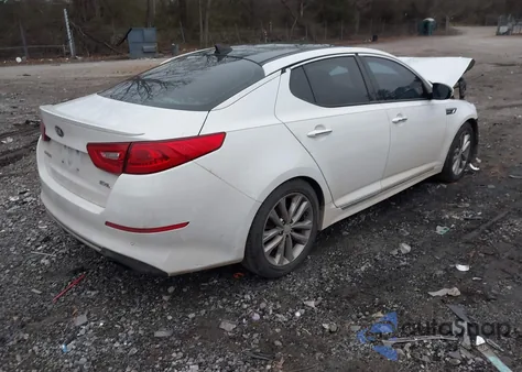 2015 Kia Optima Sxl Turbo z USA, uszkodzony, nr VIN 5XXGR4A6XFG458862